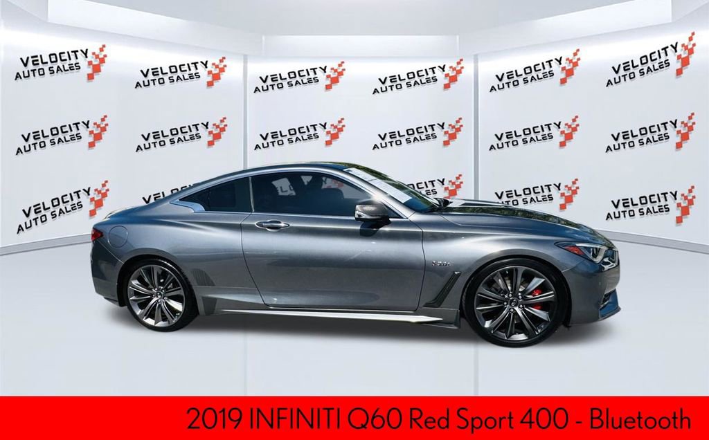 Used 2019 INFINITI Q60 Red Sport 400 w/ Proactive Package RWD image 2