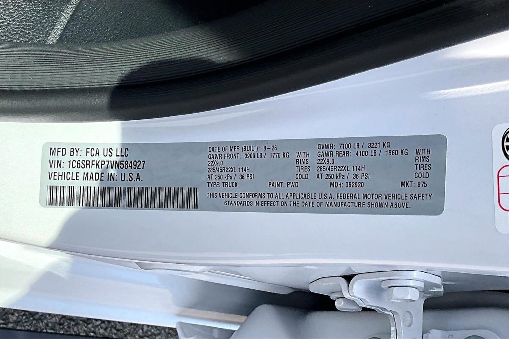 New 2027 RAM 1500 Tungsten AWD/4WD image 12