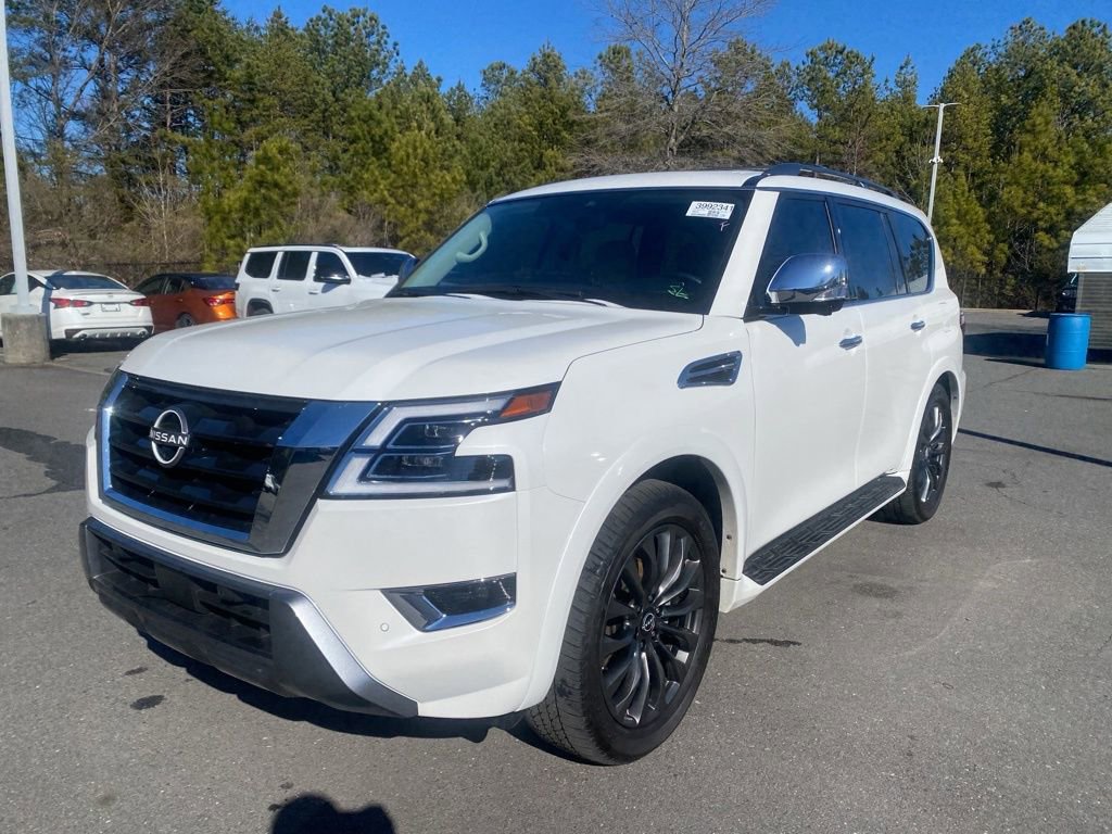 Used 2024 Nissan Armada Platinum w/ Captain's Chairs Package image 7