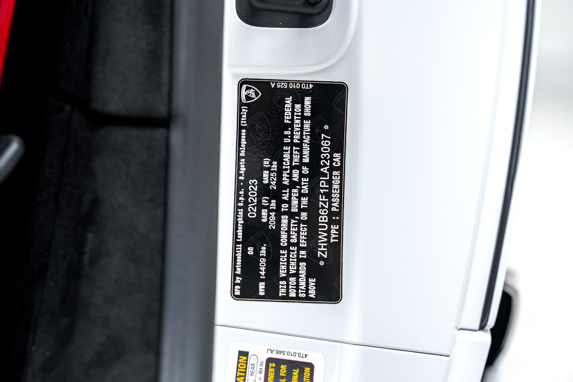 Used 2023 Lamborghini Huracan Tecnica RWD image 57