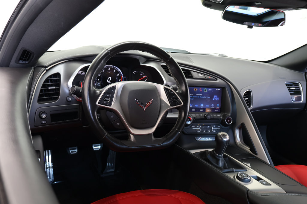 Used 2017 Chevrolet Corvette Stingray Coupe w/ Carbon Flash Badge Package RWD image 21
