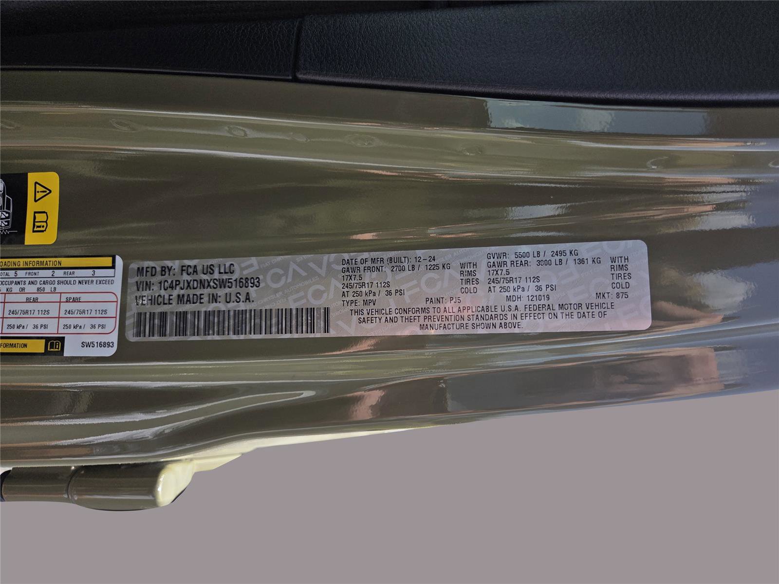 New 2025 Jeep Wrangler Sport S image 29