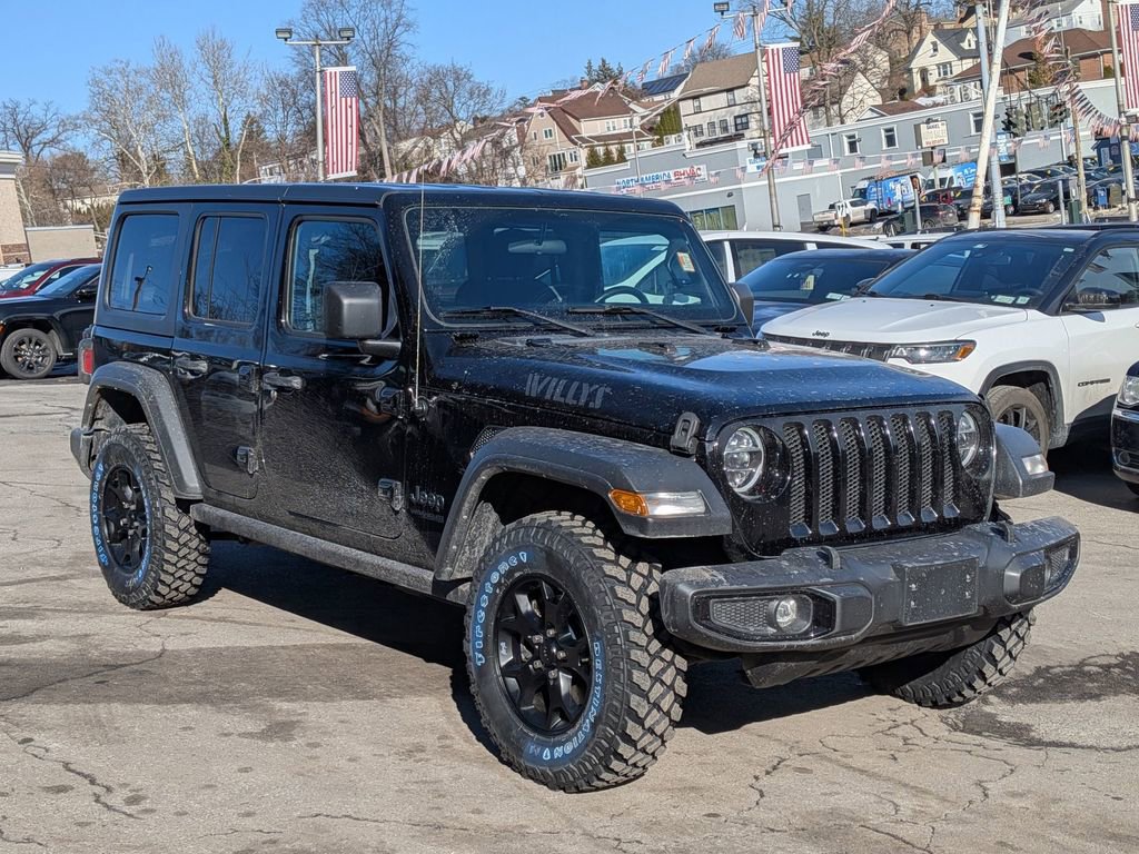 Used 2021 Jeep Wrangler Unlimited Willys image 4