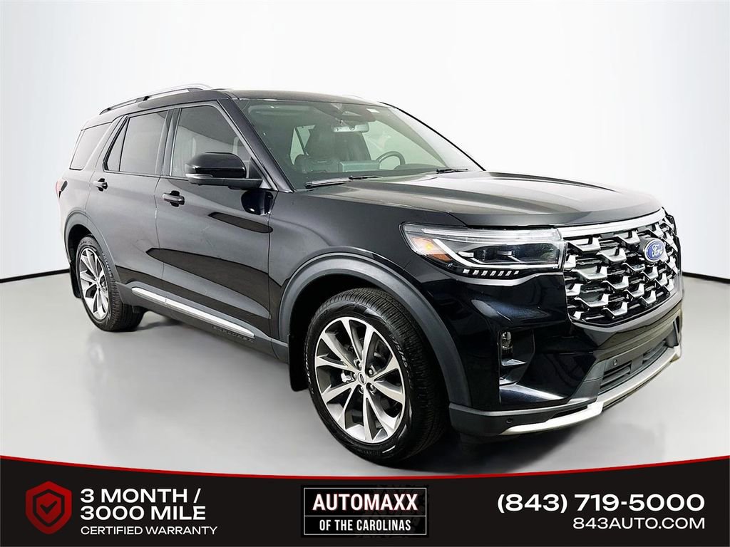 Used 2025 Ford Explorer Platinum w/ Ultimate Package