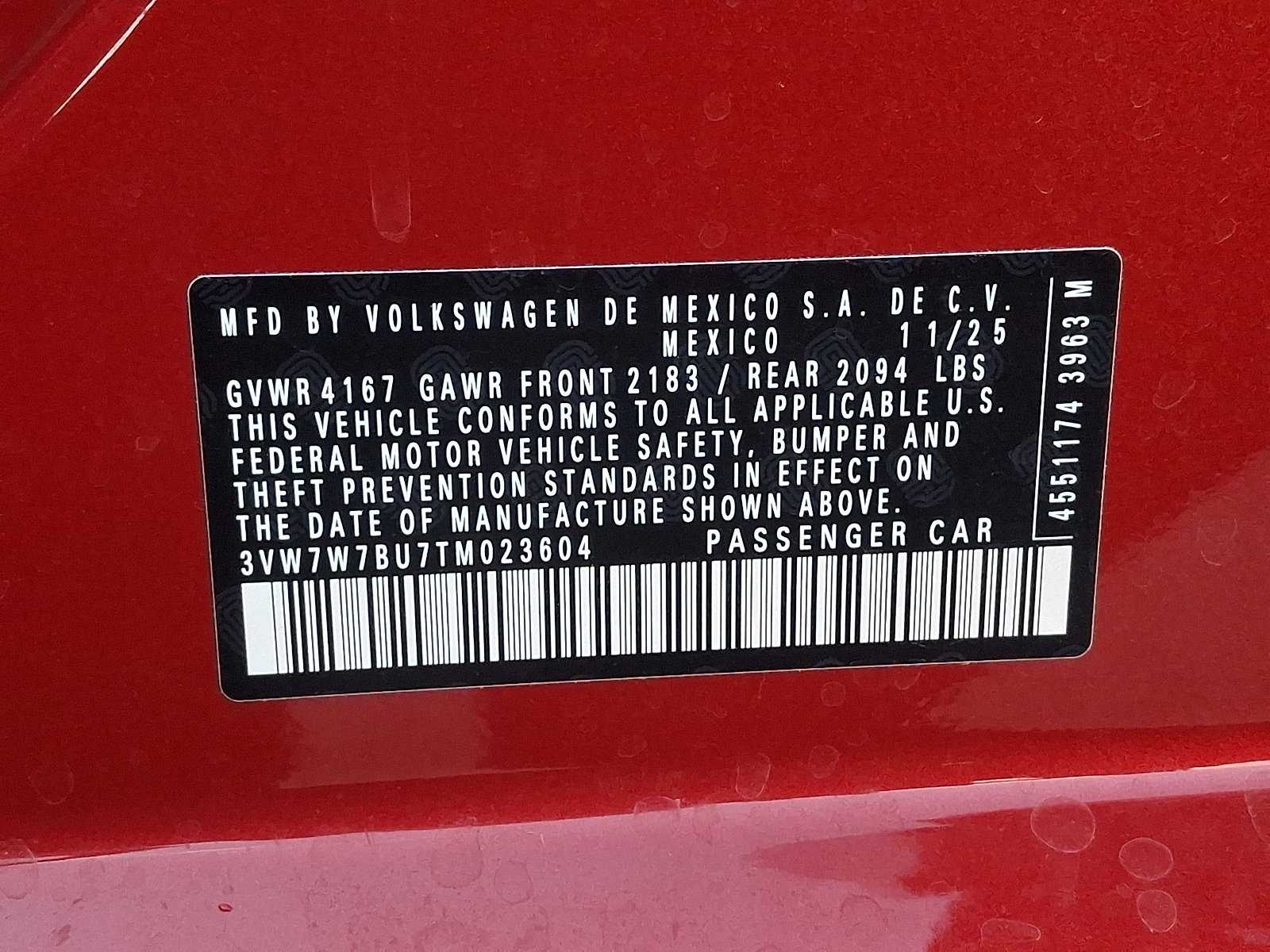 New 2026 Volkswagen Jetta SE image 11