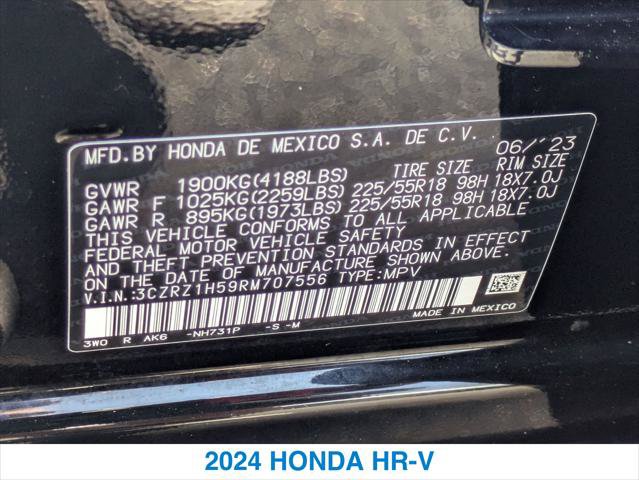 Certified 2024 Honda HR-V Sport image 26