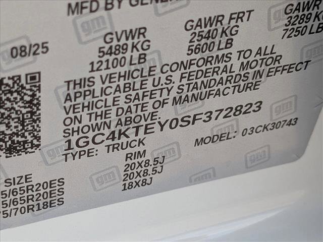 New 2025 Chevrolet Silverado 3500 LT w/ Trail Boss Package image 17