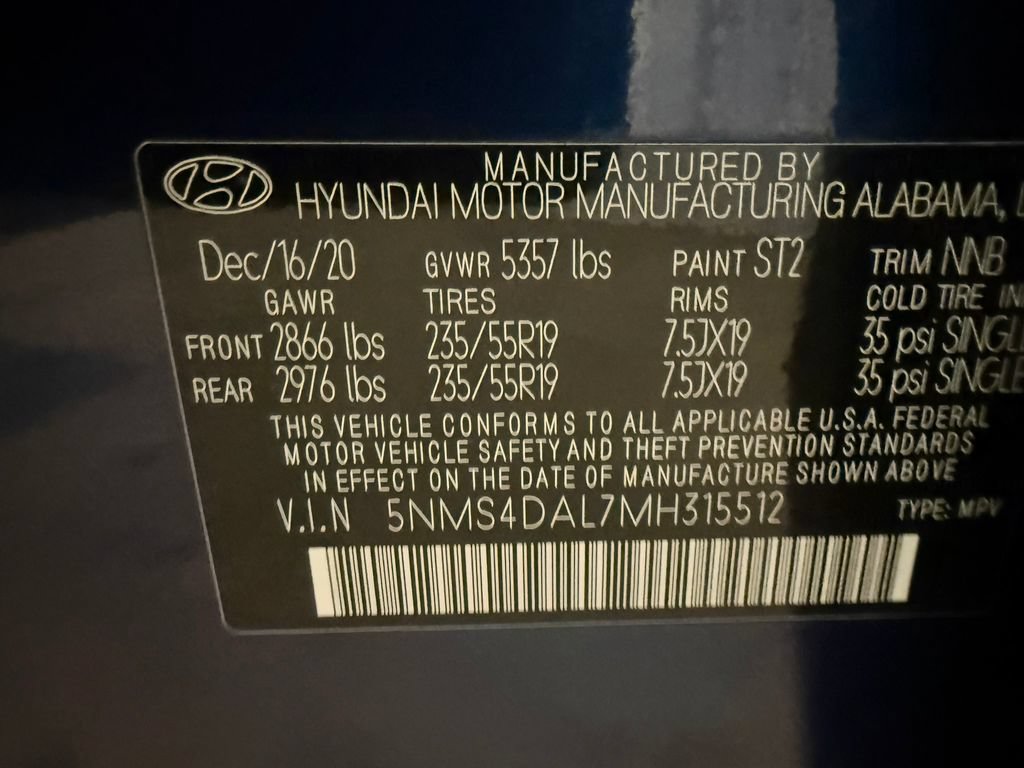 Used 2021 Hyundai Santa Fe Limited AWD/4WD image 38