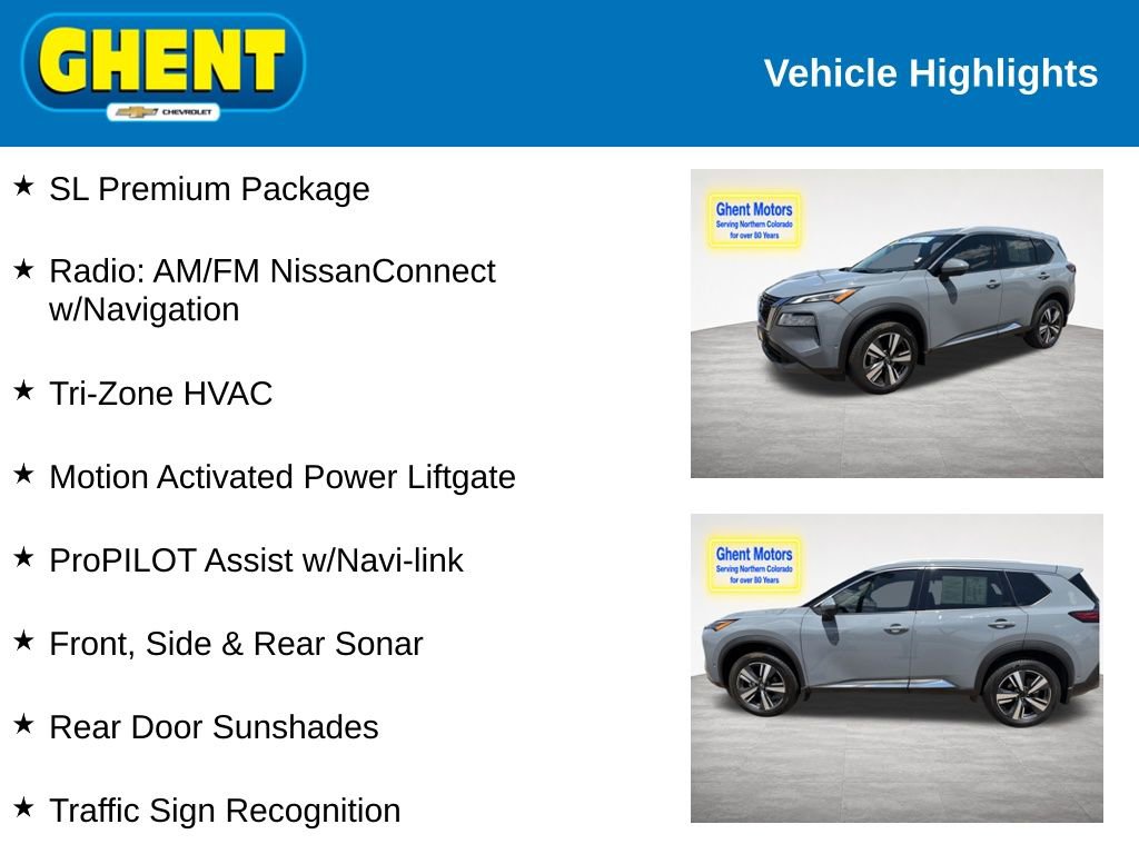 Used 2023 Nissan Rogue SL w/ SL Premium Package AWD/4WD video 2