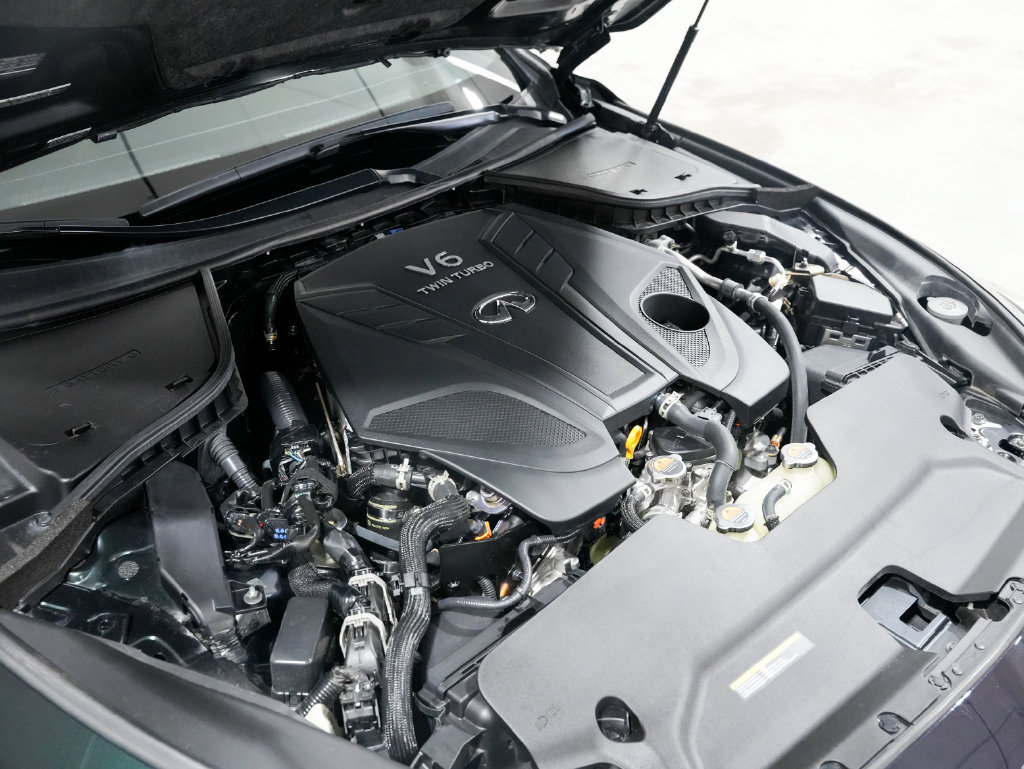 Used 2023 INFINITI Q50 Red Sport 400 w/ Black Opal Edition RWD image 41