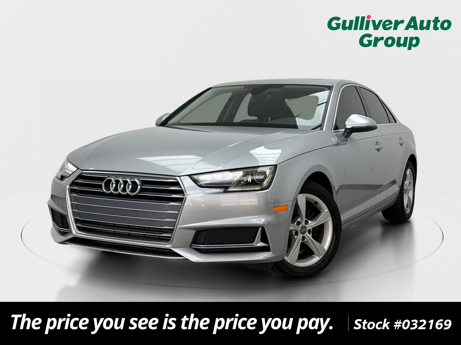 Used 2019 Audi A4 2.0T Premium w/ Convenience Package FWD image 1