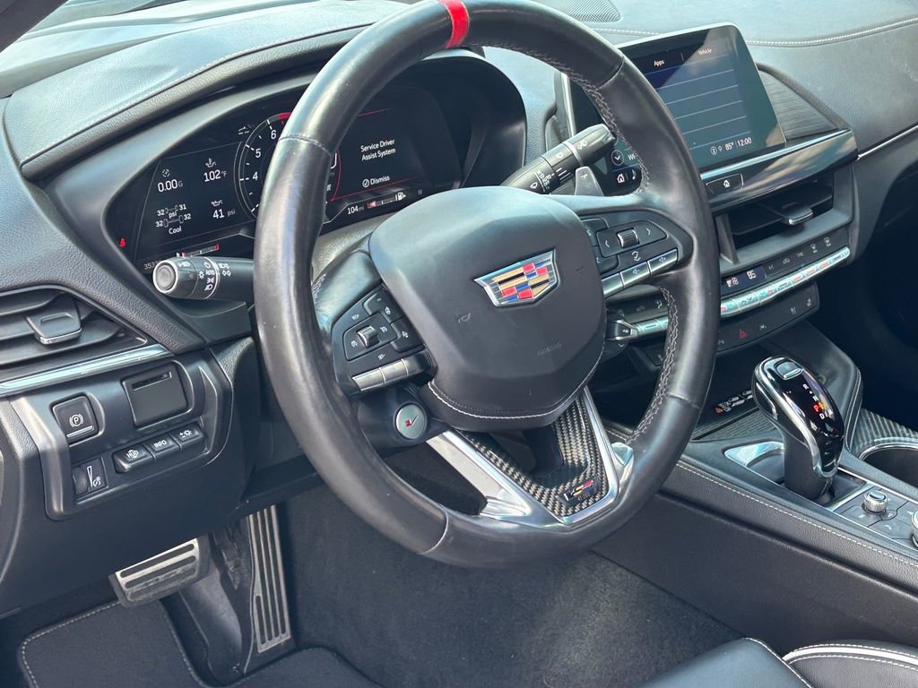 Used 2023 Cadillac CT4 V Blackwing w/ LPO, Bronce Accent Package RWD image 11