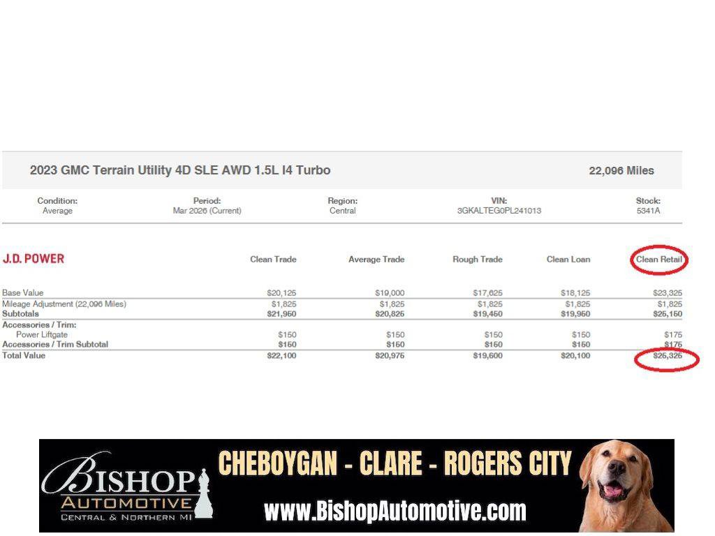 Used 2023 GMC Terrain SLE w/ Driver Convenience Package image 11