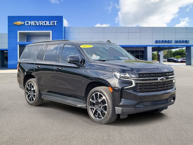 Used 2021 Chevrolet Tahoe RST w/ Luxury Package RWD image 1