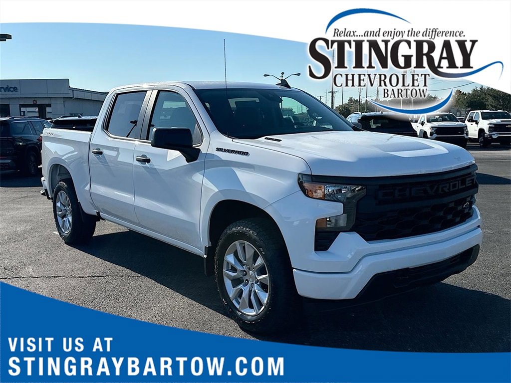 New 2026 Chevrolet Silverado 1500 Custom w/ LPO, Dark Essentials Package