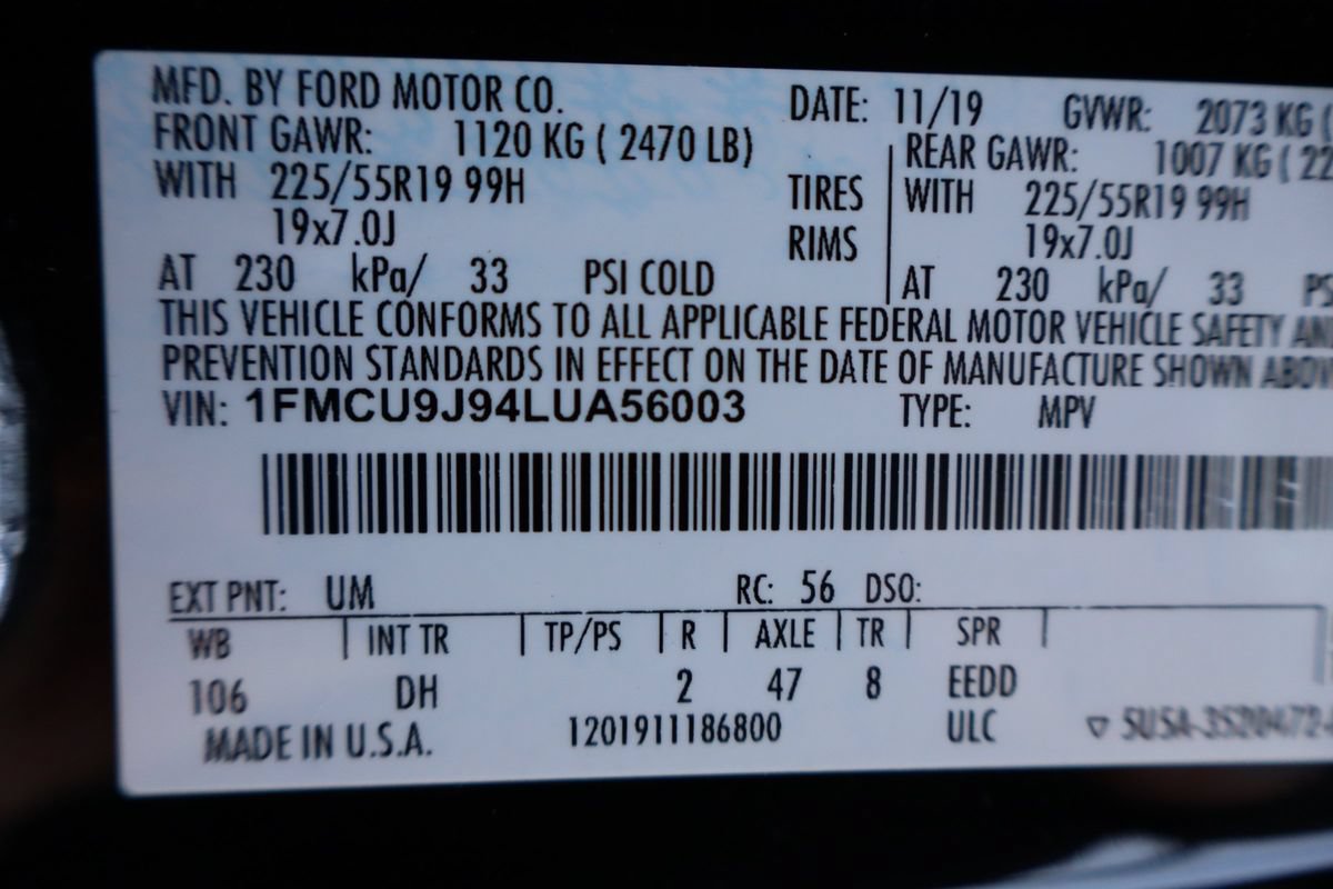 Used 2020 Ford Escape Titanium AWD/4WD image 47