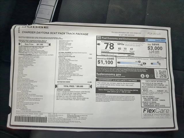 New 2026 Dodge Charger Scat Pack w/ Track Package image 18