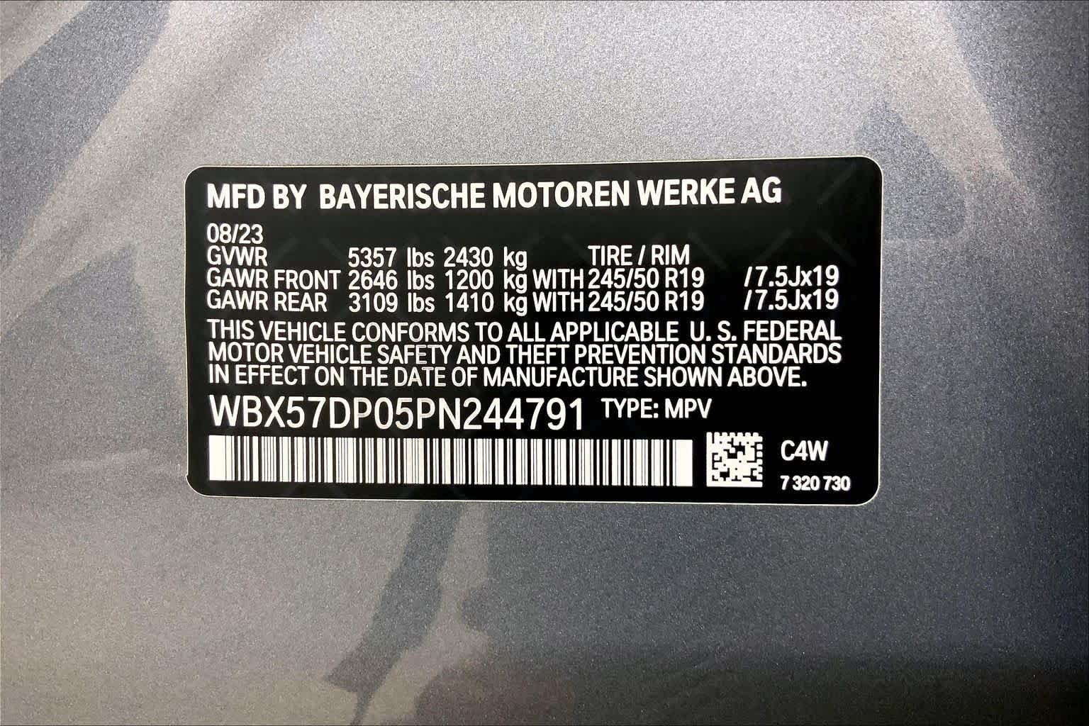 Used 2023 BMW X3 xDrive30i w/ Convenience Package w/ZPA AWD/4WD image 36