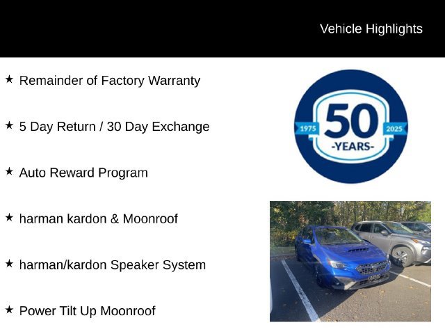 Used 2022 Subaru WRX Premium AWD/4WD image 5