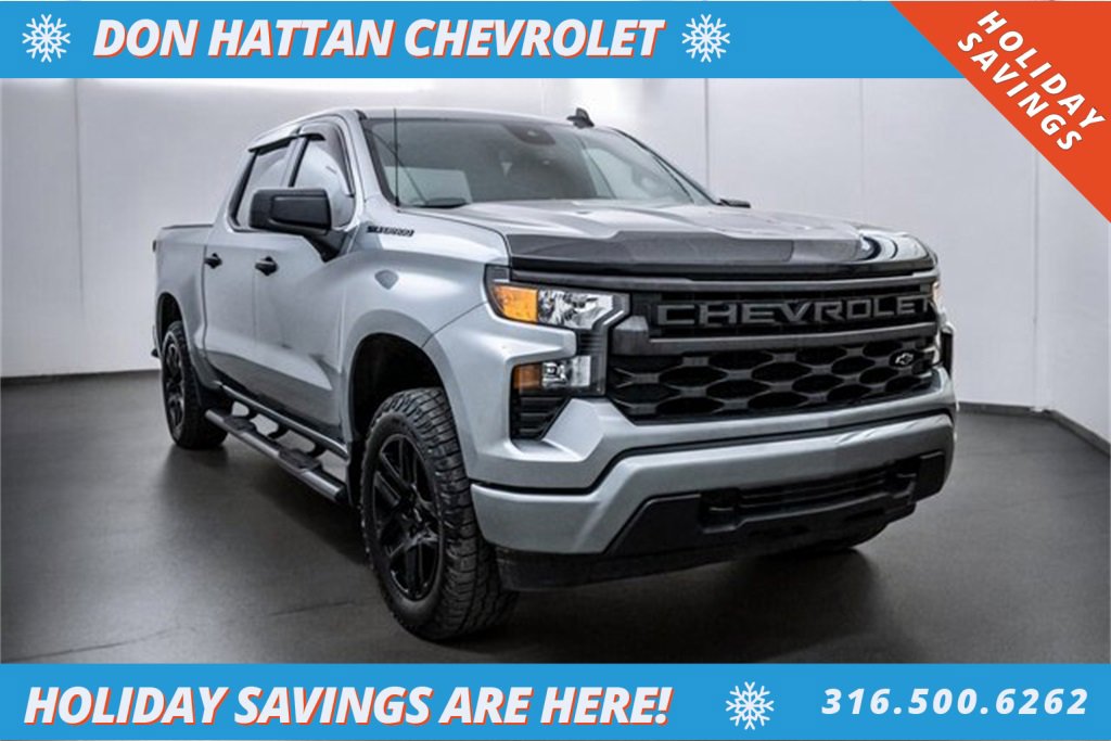 Used 2024 Chevrolet Silverado 1500 Custom w/ LPO, Dark Essentials Package image 37