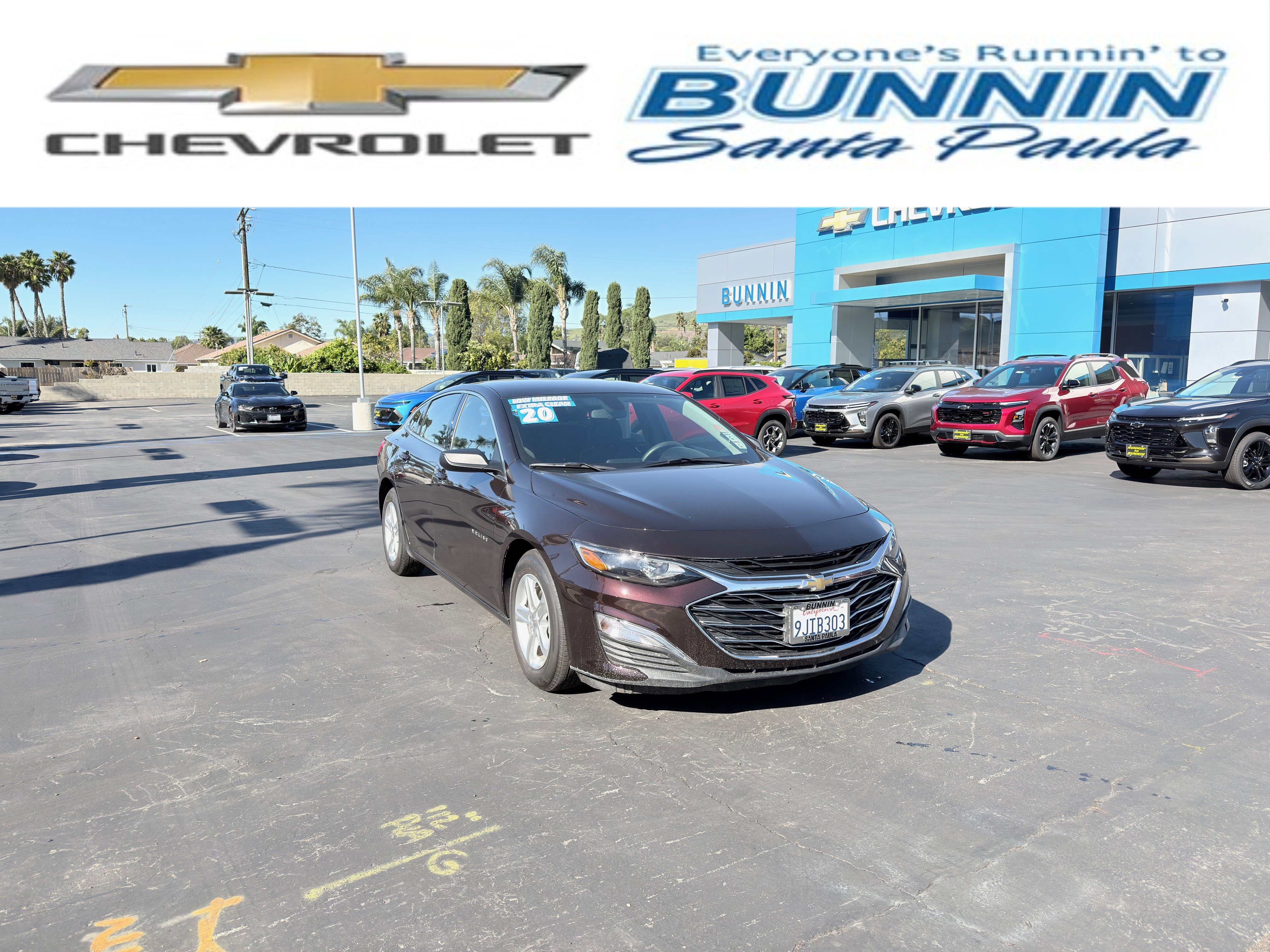 Used 2020 Chevrolet Malibu LS w/ LPO, Convenience Package 1 image 1