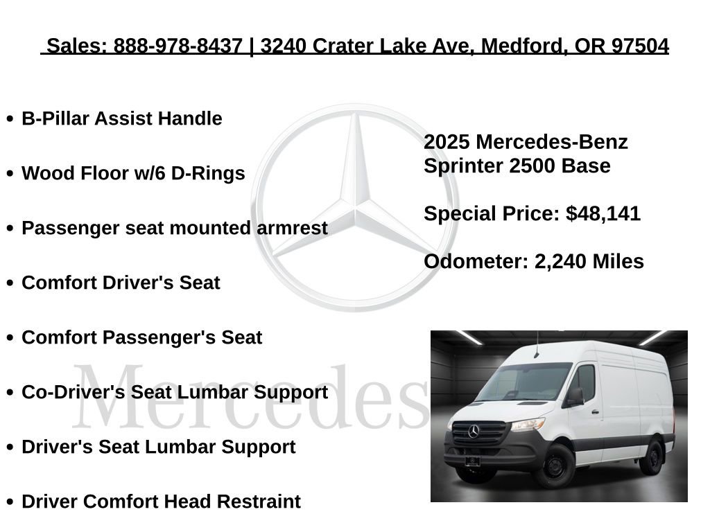 Used 2025 Mercedes-Benz Sprinter 2500 image 20