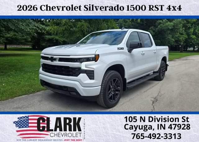 New 2026 Chevrolet Silverado 1500 RST AWD/4WD image 1