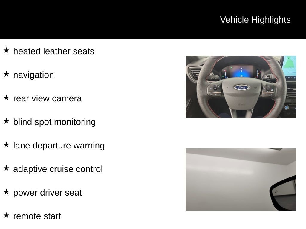 New 2026 Ford Escape ST-Line Select w/ Tech Pack #1 AWD/4WD image 11