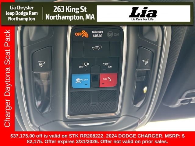 New 2024 Dodge Charger R/T Scat Pack w/ Plus Group image 26