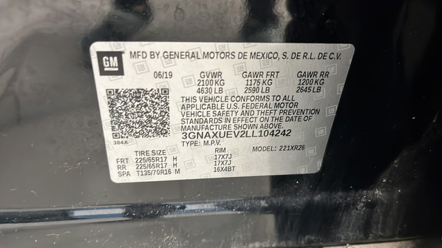 Used 2020 Chevrolet Equinox LT AWD/4WD image 27
