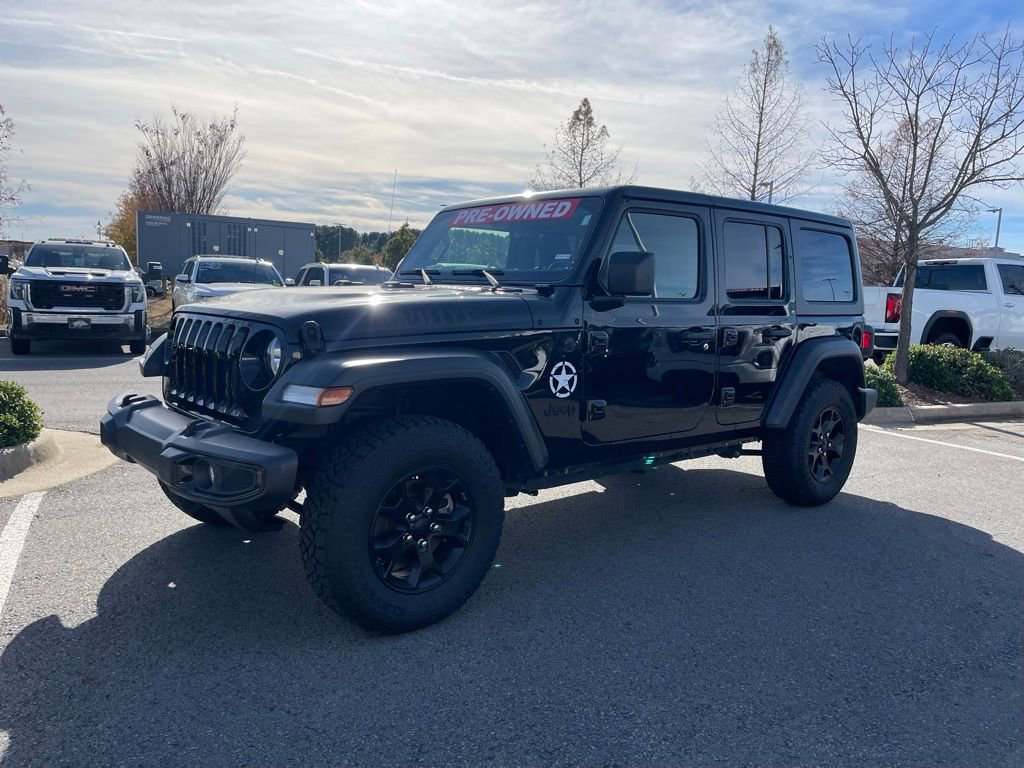 Used 2021 Jeep Wrangler Unlimited Sport image 3