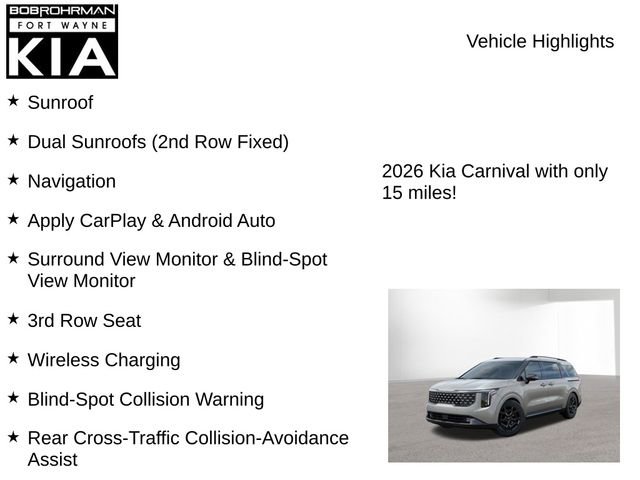 New 2026 Kia Carnival SX Prestige image 7