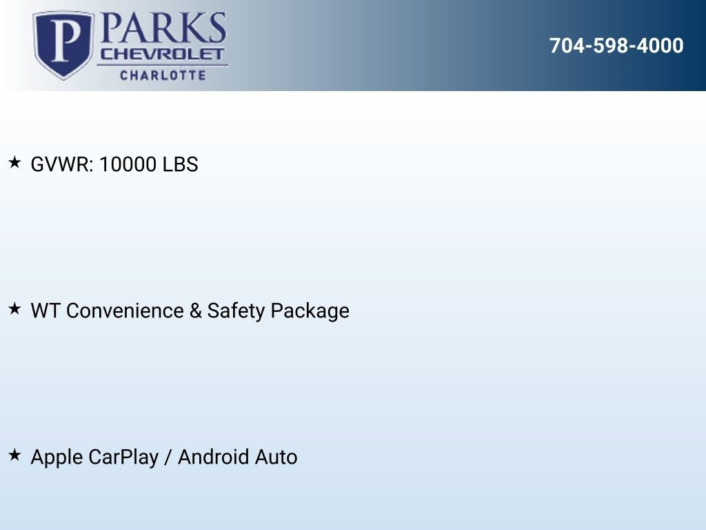 New 2026 Chevrolet Silverado 2500 W/T w/ WT/CX Safety Package image 14