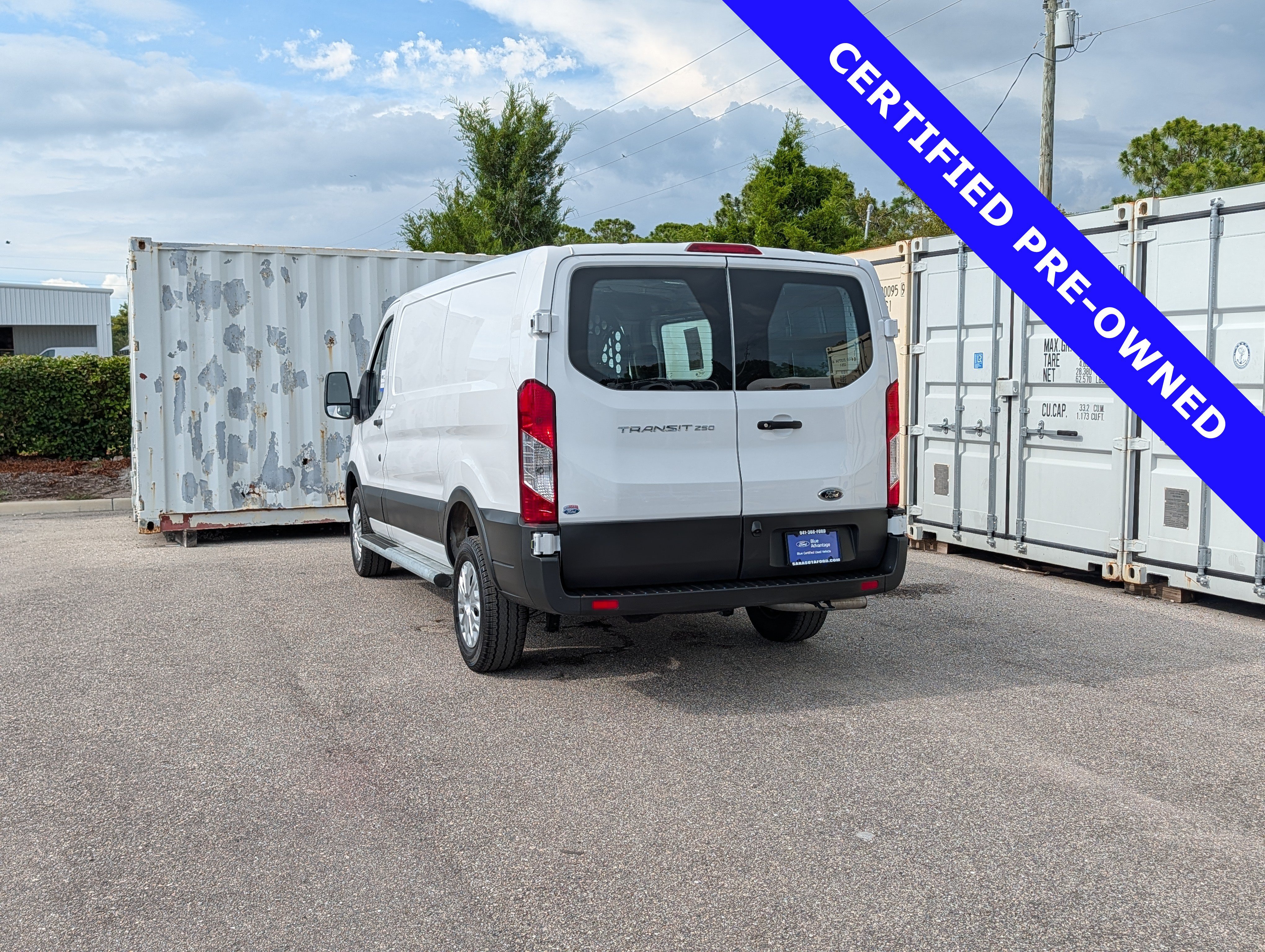 Certified 2025 Ford Transit 250 Low Roof w/ Exterior Upgrade Package RWD image 6