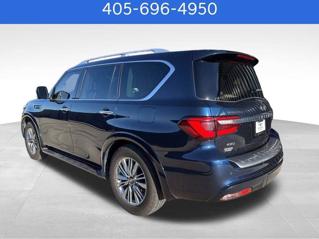 Used 2022 INFINITI QX80 Luxe w/ Cargo Package AWD/4WD image 4