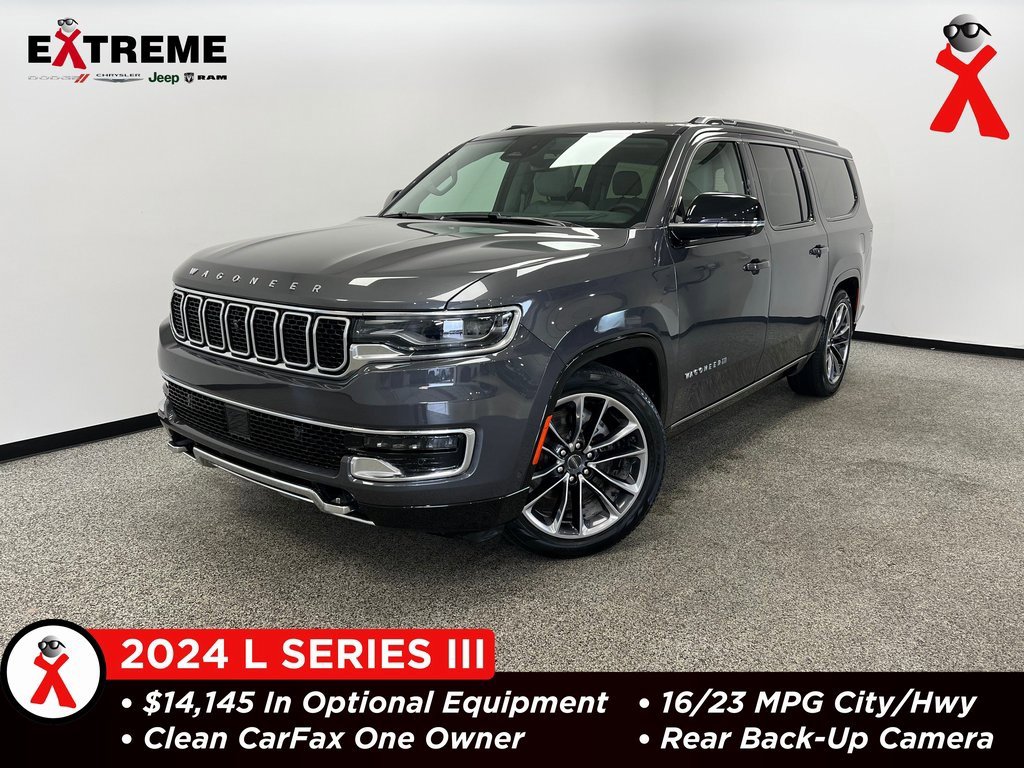 Used 2024 Jeep Wagoneer L Series III w/ Premium Group I