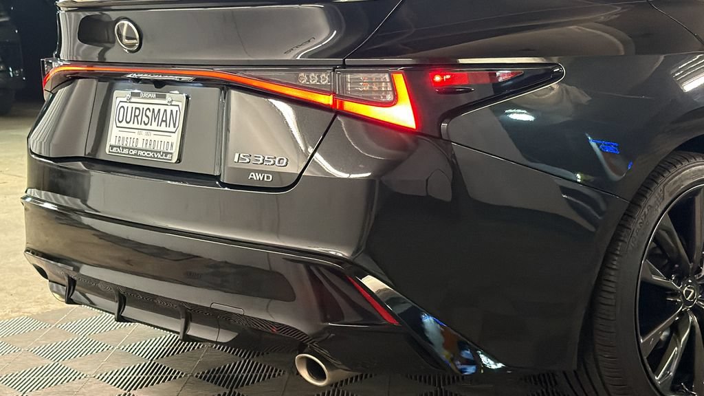 Certified 2024 Lexus IS 350 F Sport w/ Navigation Package AWD/4WD image 9