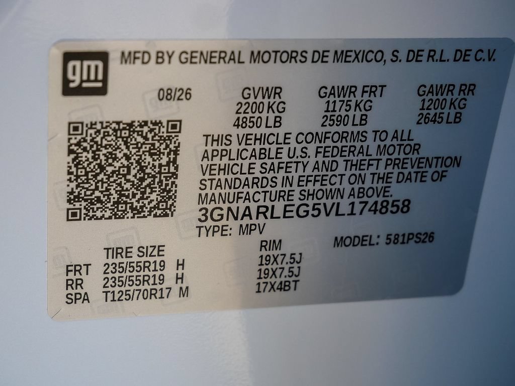 New 2027 Chevrolet Equinox RS w/ Safety and Technology Package FWD image 43