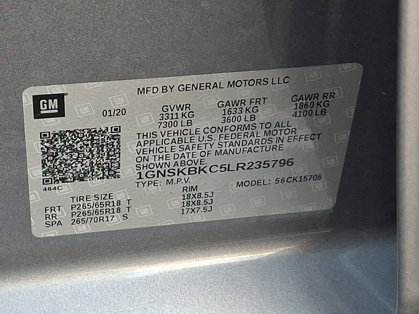 Used 2020 Chevrolet Tahoe LT w/ Luxury Package AWD/4WD image 28