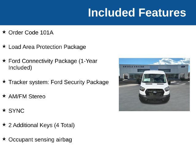 New 2027 Ford Transit 250 148 Medium Roof w/ Load Area Protection Package RWD image 4