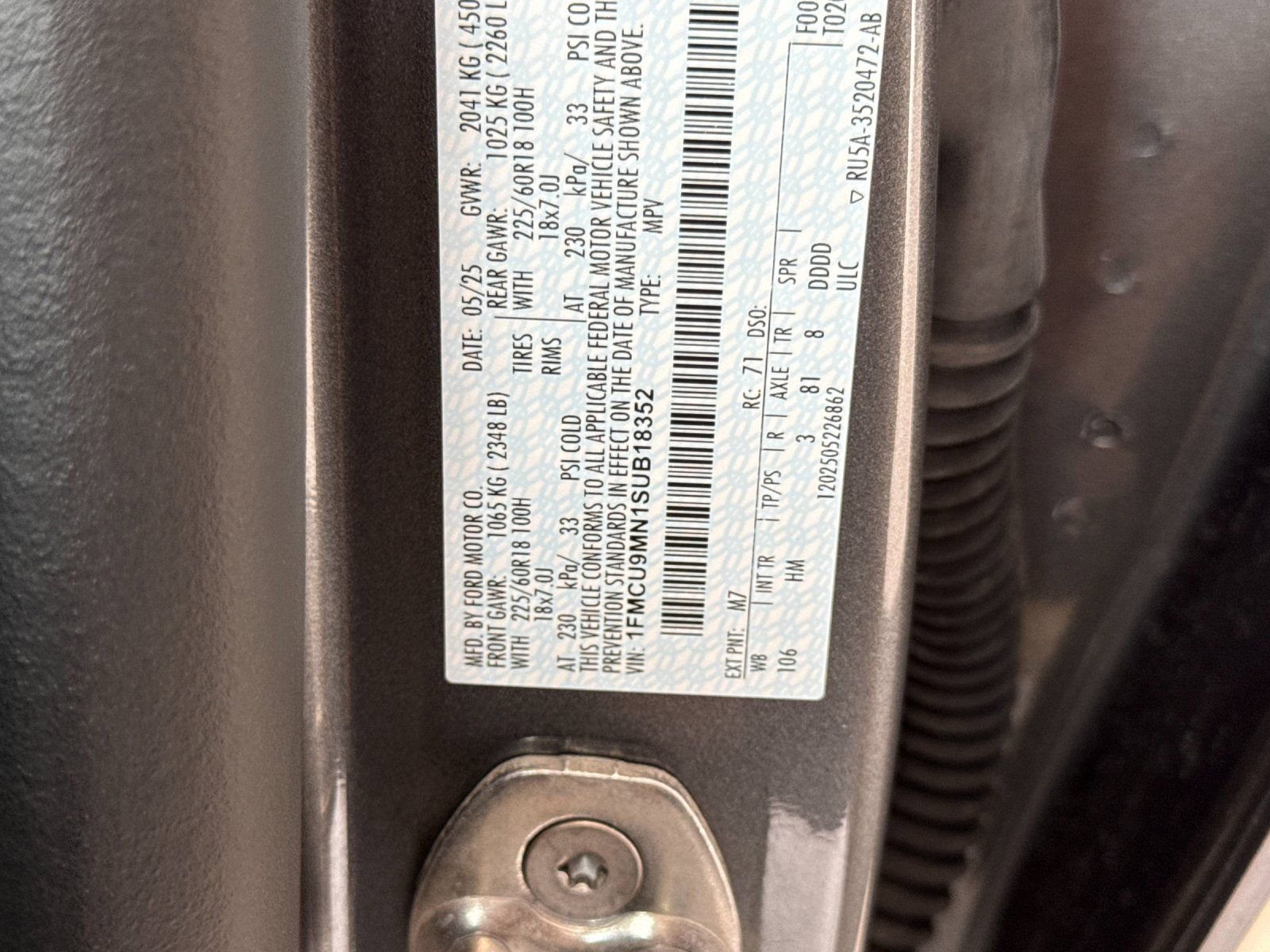 Used 2025 Ford Escape ST-Line AWD/4WD image 16