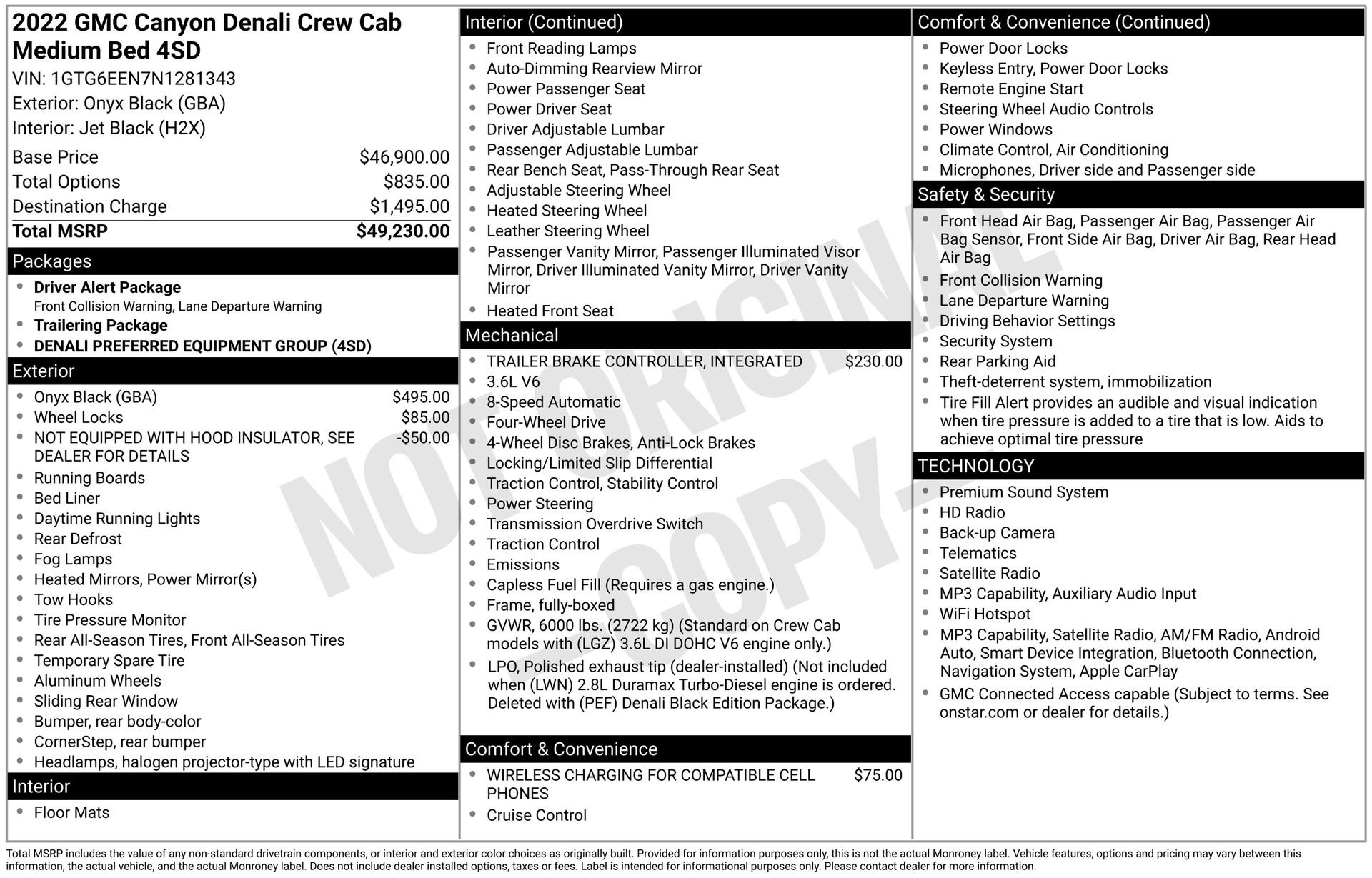 Used 2022 GMC Canyon Denali image 22