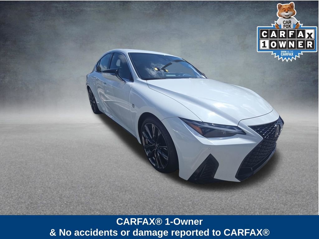 Used 2024 Lexus IS 350 F Sport w/ Memory Package RWD image 2