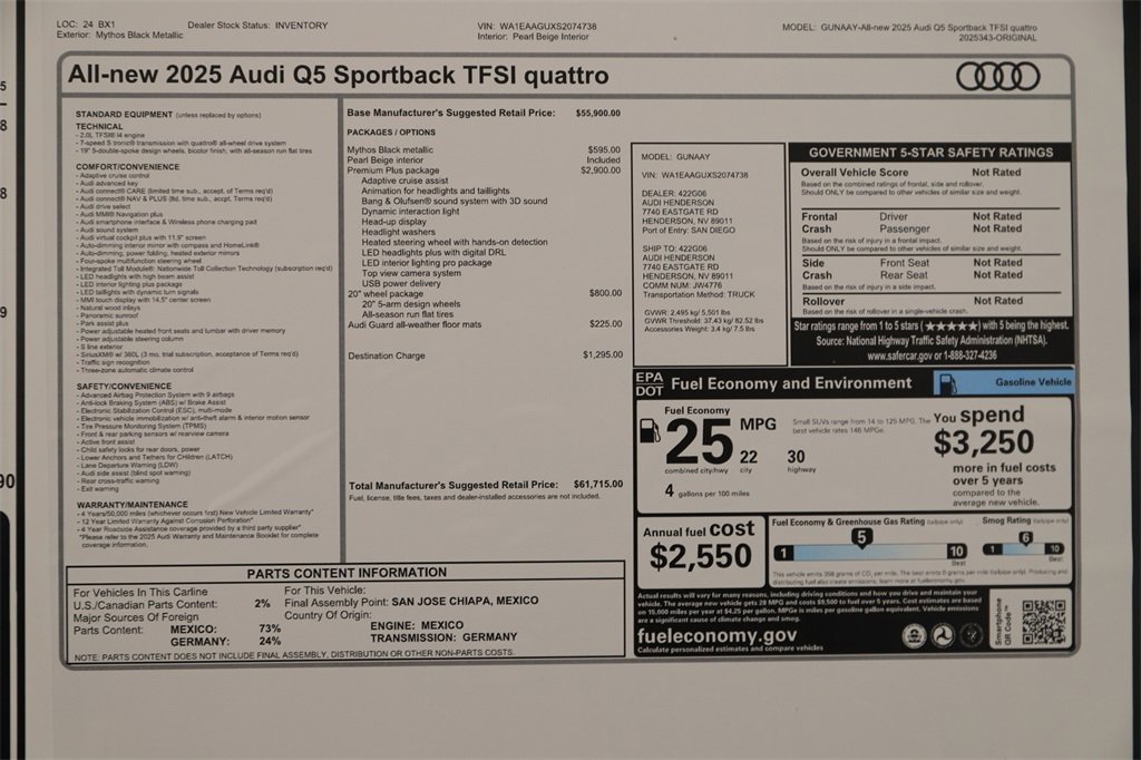 New 2025 Audi Q5 Premium Plus image 31