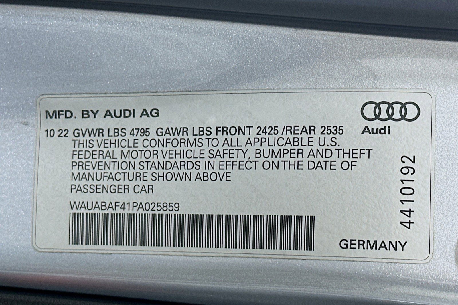 Used 2023 Audi A4 2.0T Premium w/ Convenience Package AWD/4WD image 24