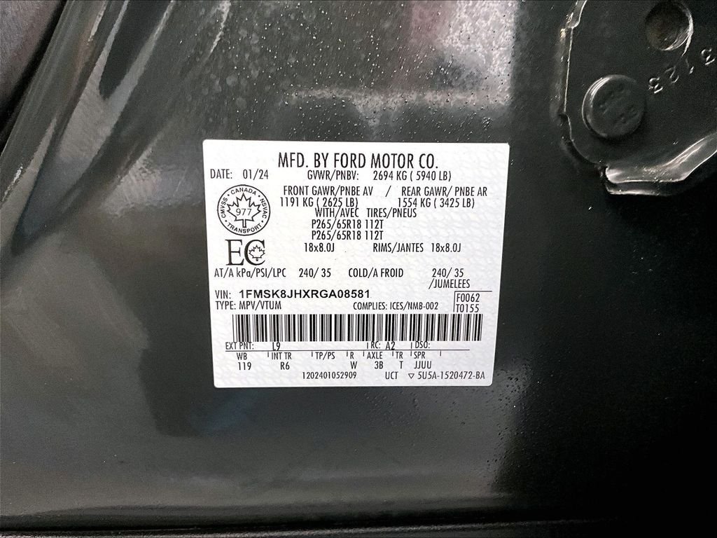 Used 2024 Ford Explorer Timberline AWD/4WD image 35