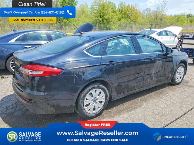 Used 2019 Ford Fusion S FWD image 4