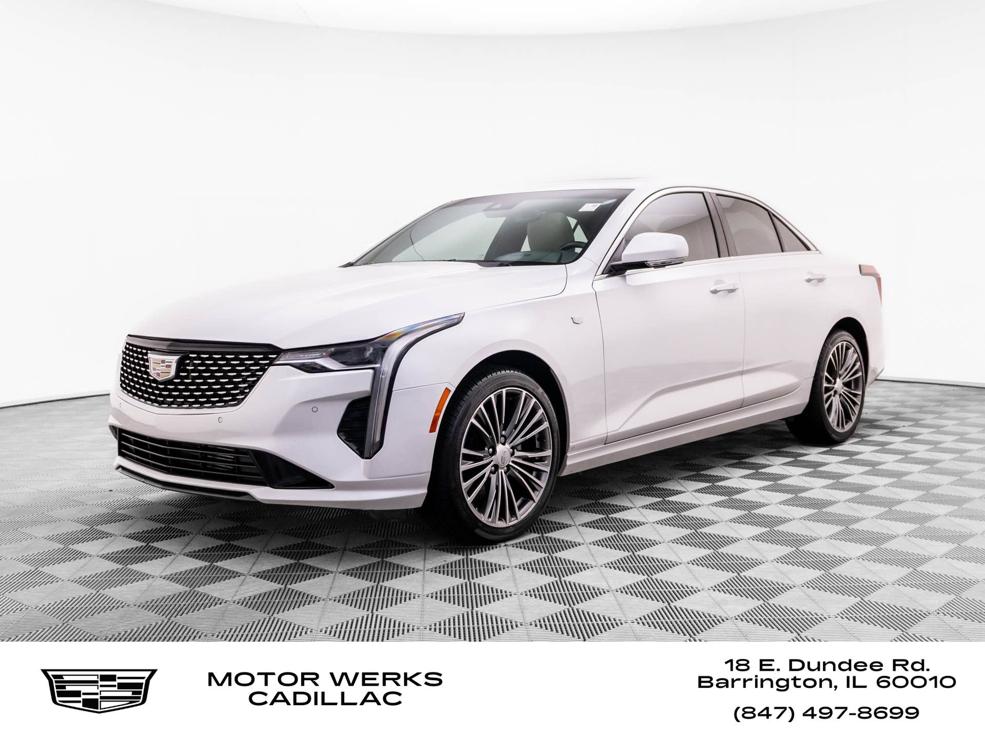 Certified 2023 Cadillac CT4 Premium Luxury AWD/4WD image 1