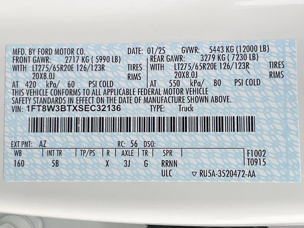 Certified 2025 Ford F350 Lariat w/ Black Appearance Package image 66