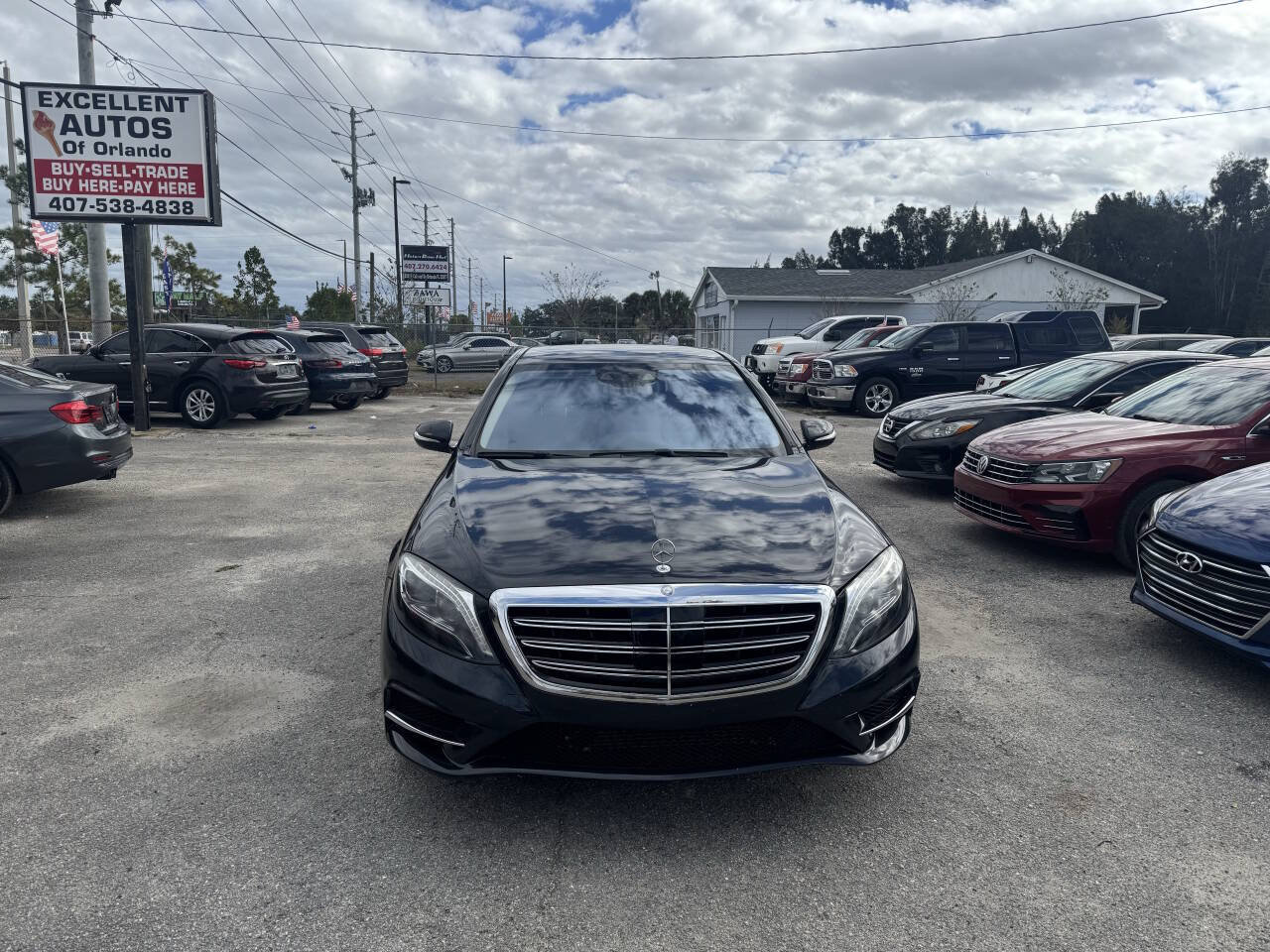 Used 2015 Mercedes-Benz S 550 4MATIC Sedan image 2